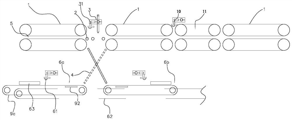 Material conveying control method