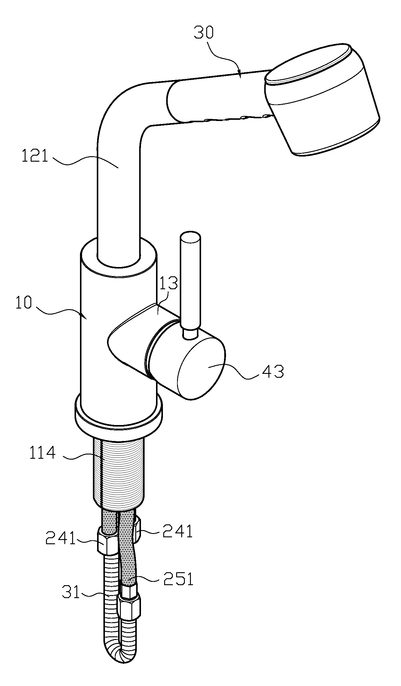 Faucet structure