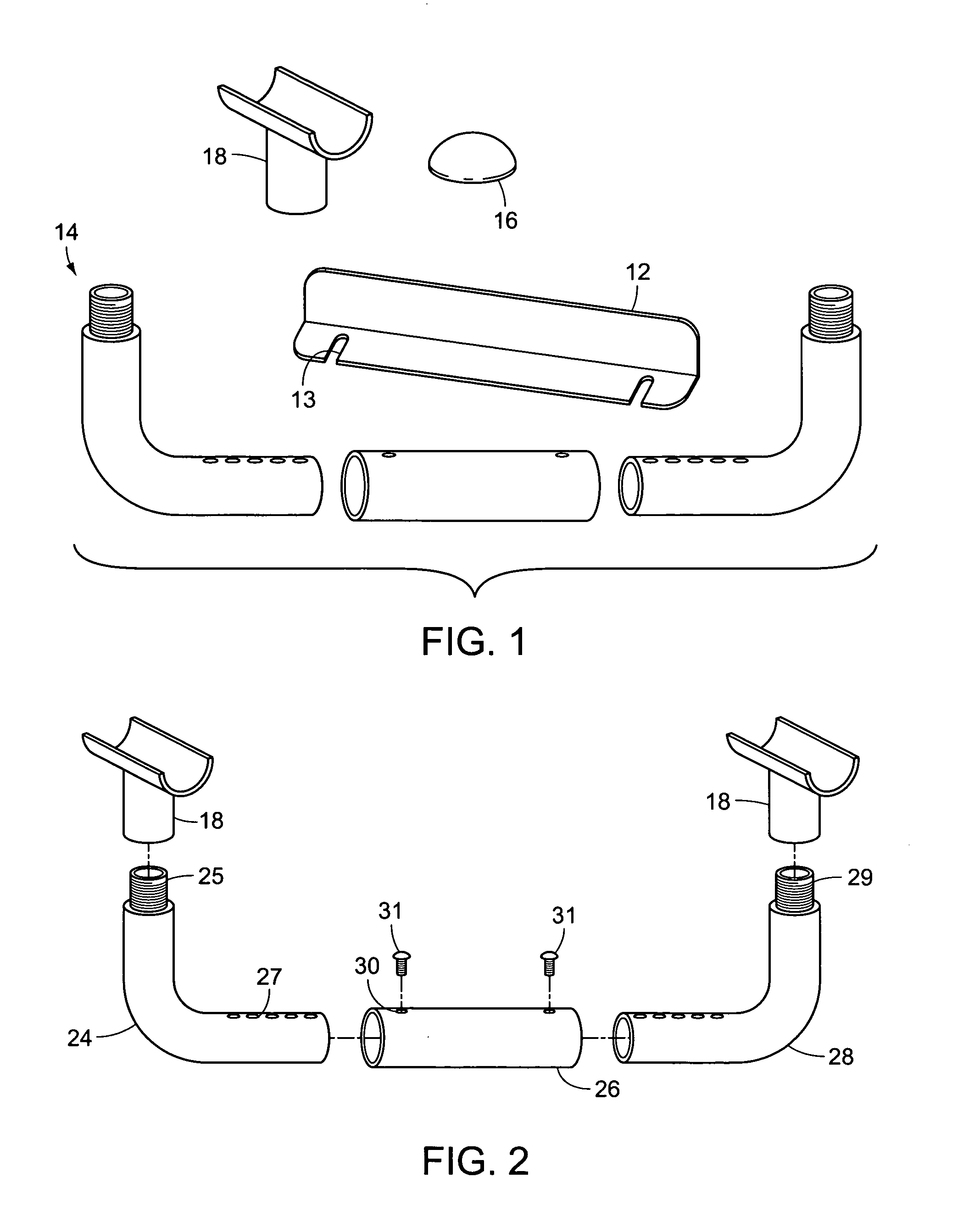 Method of attaching a manually operated wheelchair to a motorized scooter