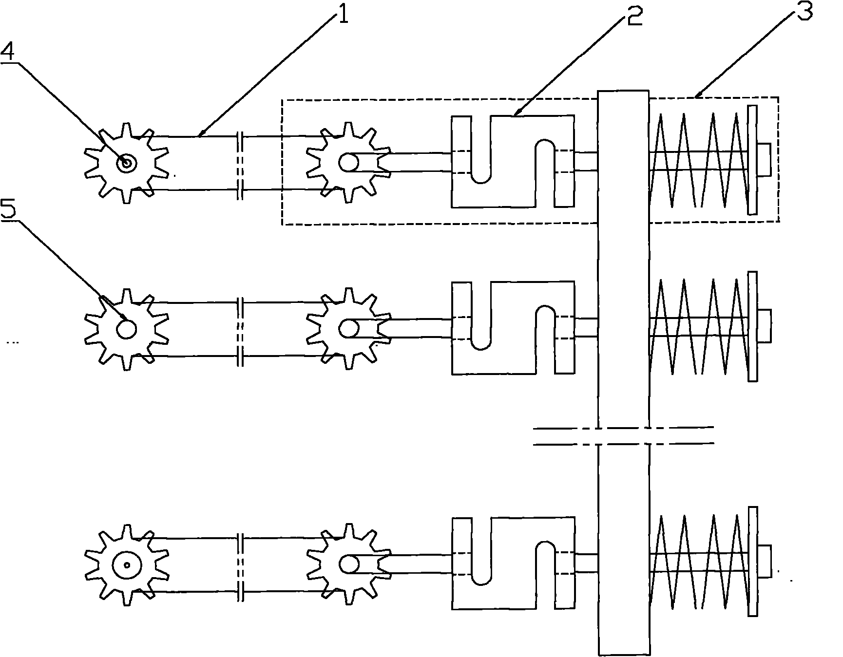 Main chain tension predicting control system of paraffin continuous shaping machine