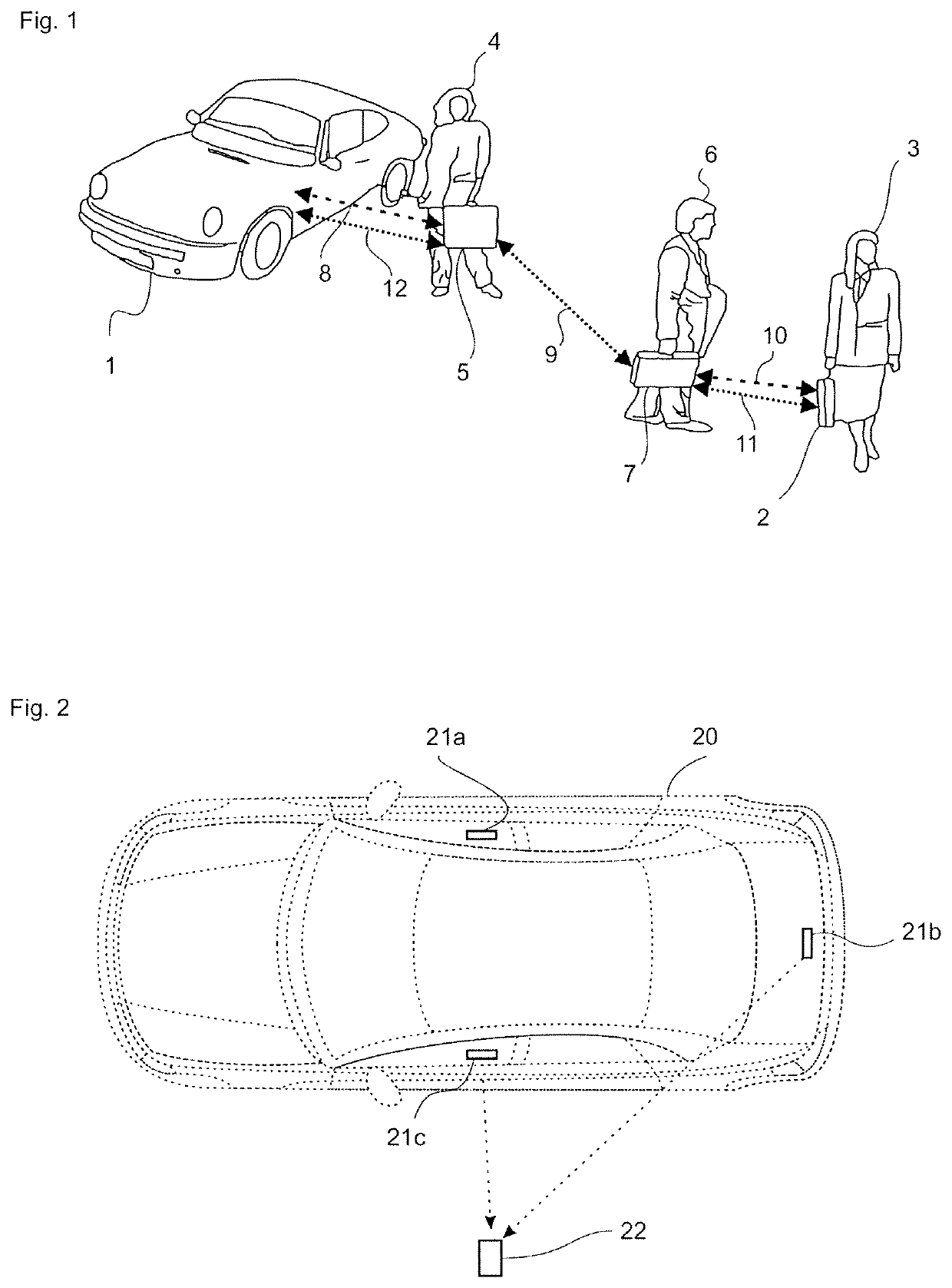 Method for controlling access to a motor vehicle