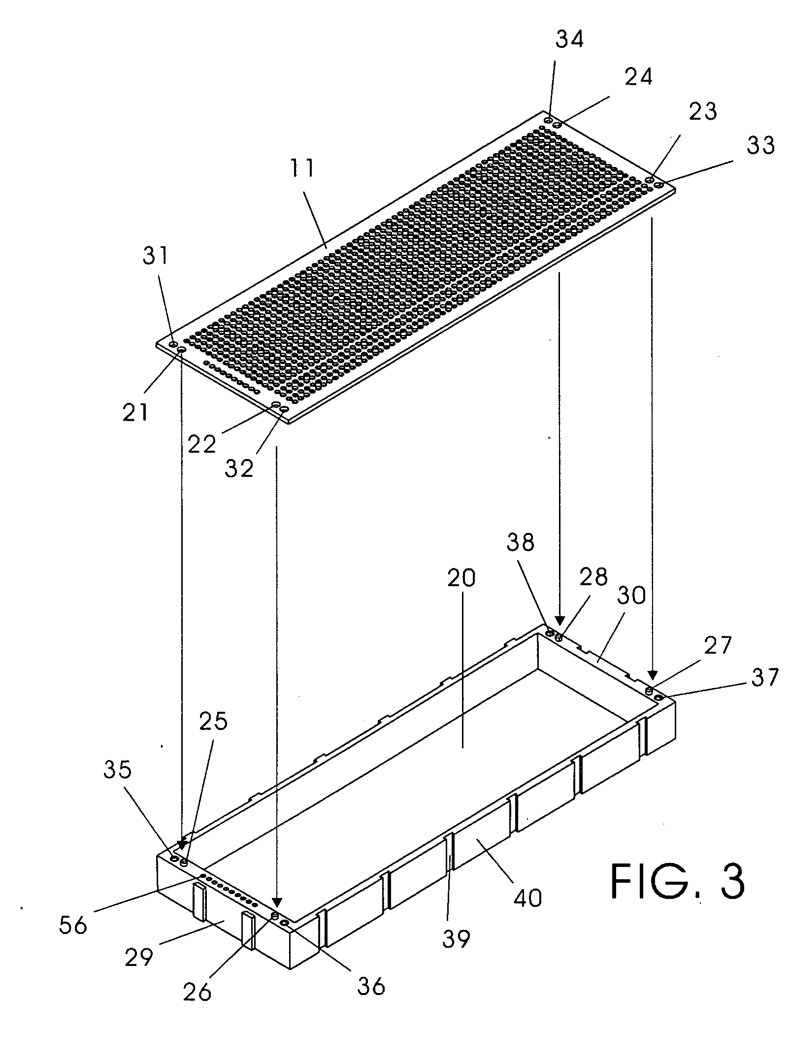 Electronic circuit prototyping composite support