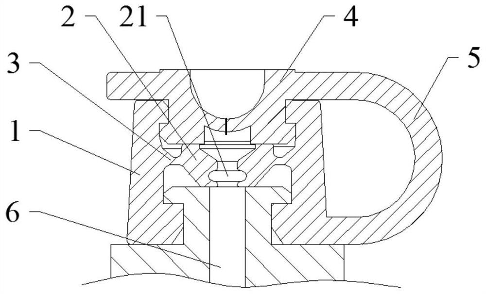 Sealing element for clamp path of endoscope