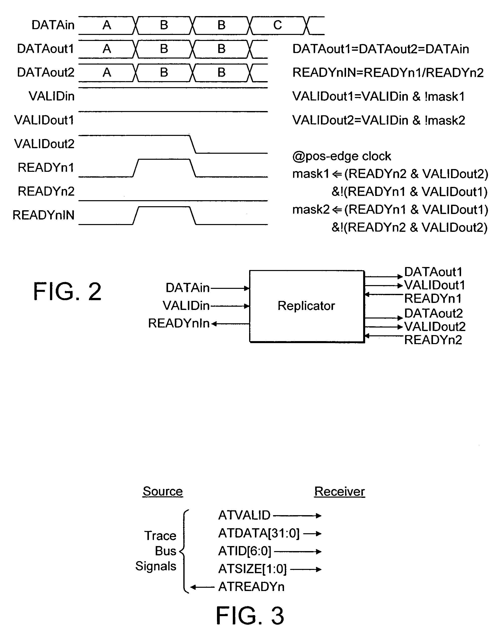 Data processing system trace bus