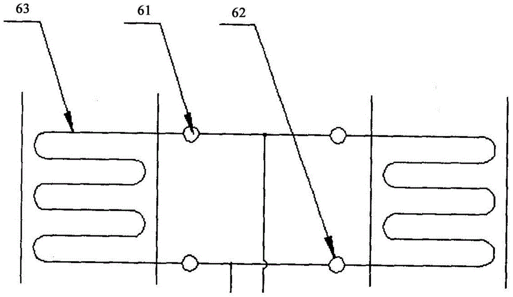 Ultralow-dust rear smoke channel system of boiler