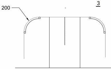 Manufacturing method of a steel runner automobile wind tunnel diffusion section