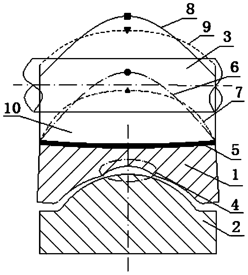 A load balancing sliding bearing