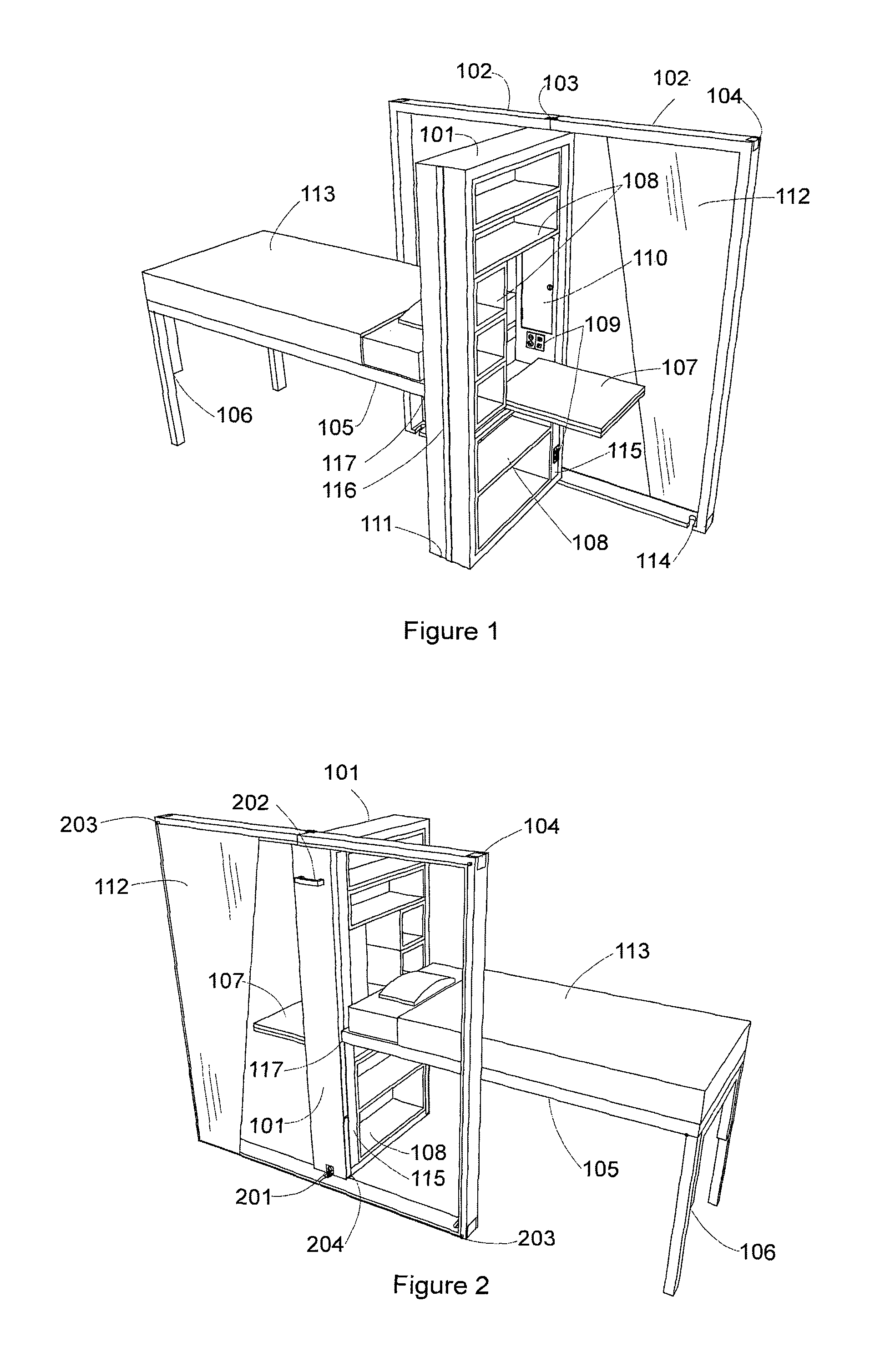 Fold up dormitory apparatus, system and method