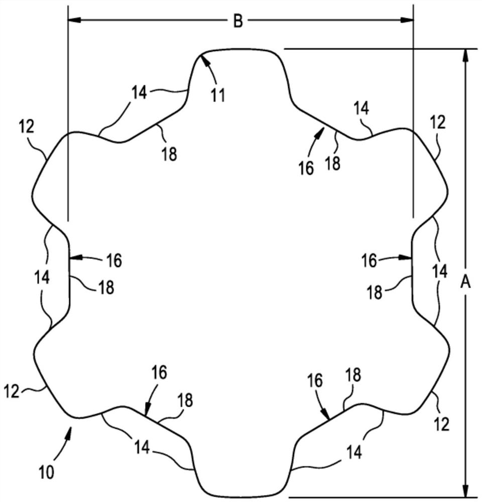 Drive system with full-surface drive contacts