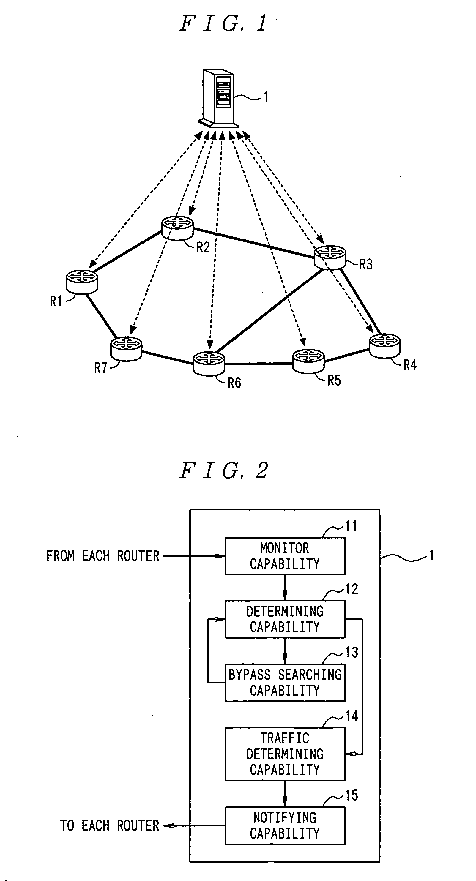 Traffic distribution control apparatus and method