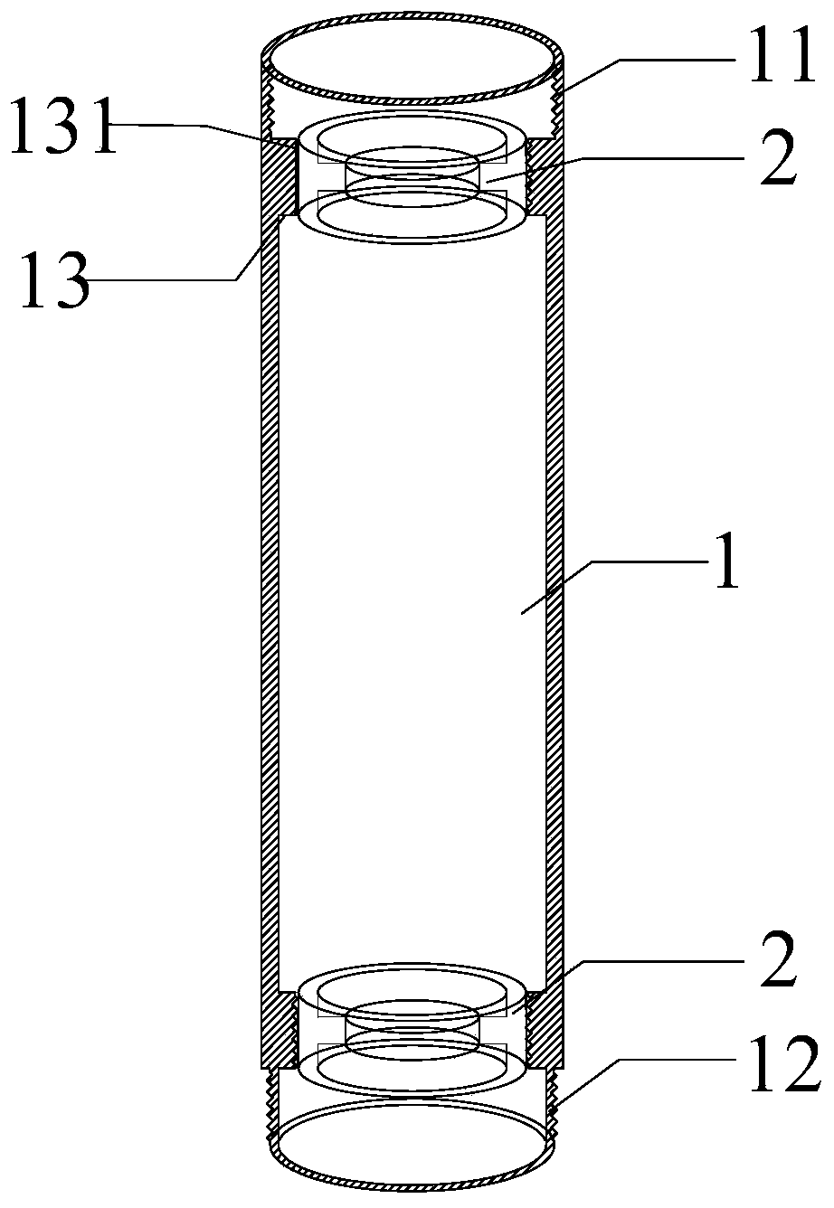 Assembly type slurry storage device for filling deep underwater confined space and assembly method of assembly type slurry storage device