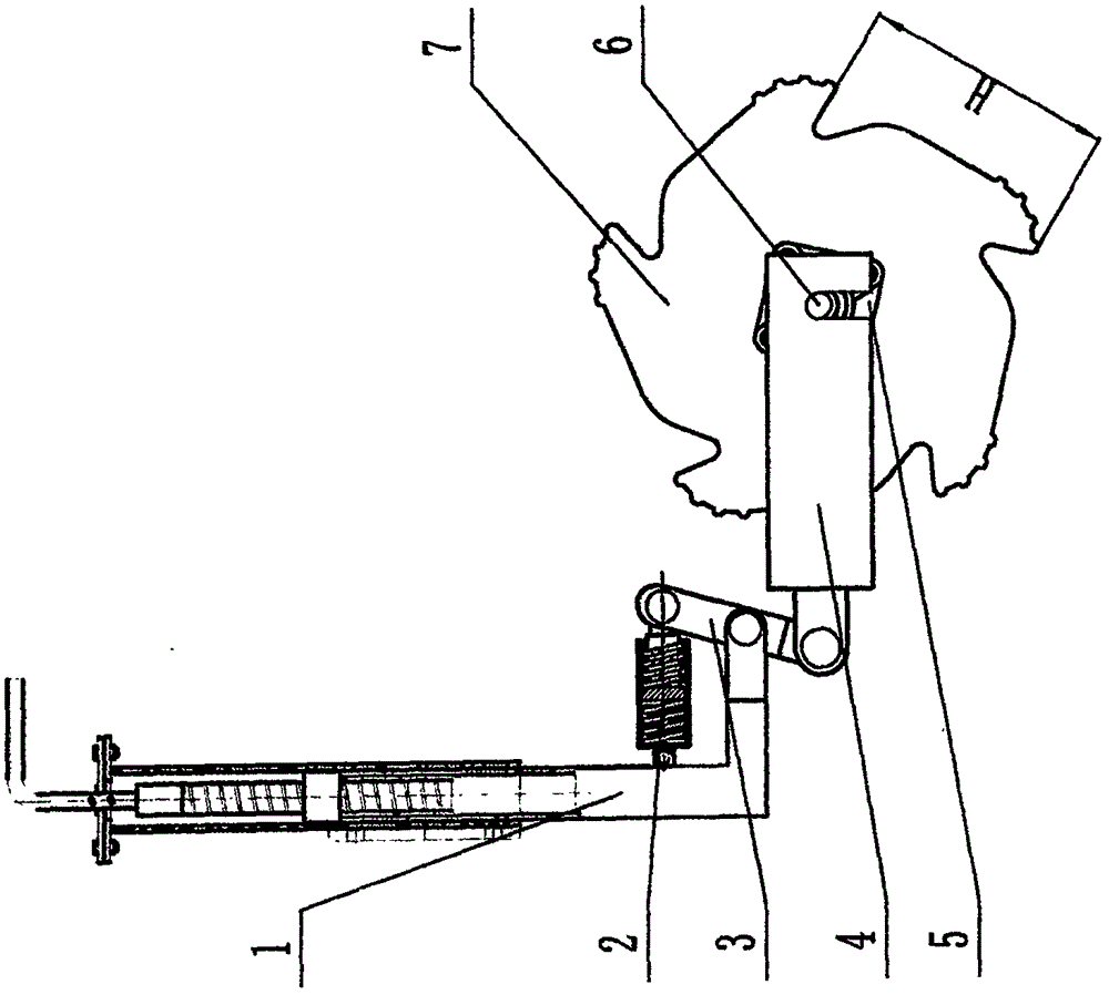 Intermittent impacting type press roller