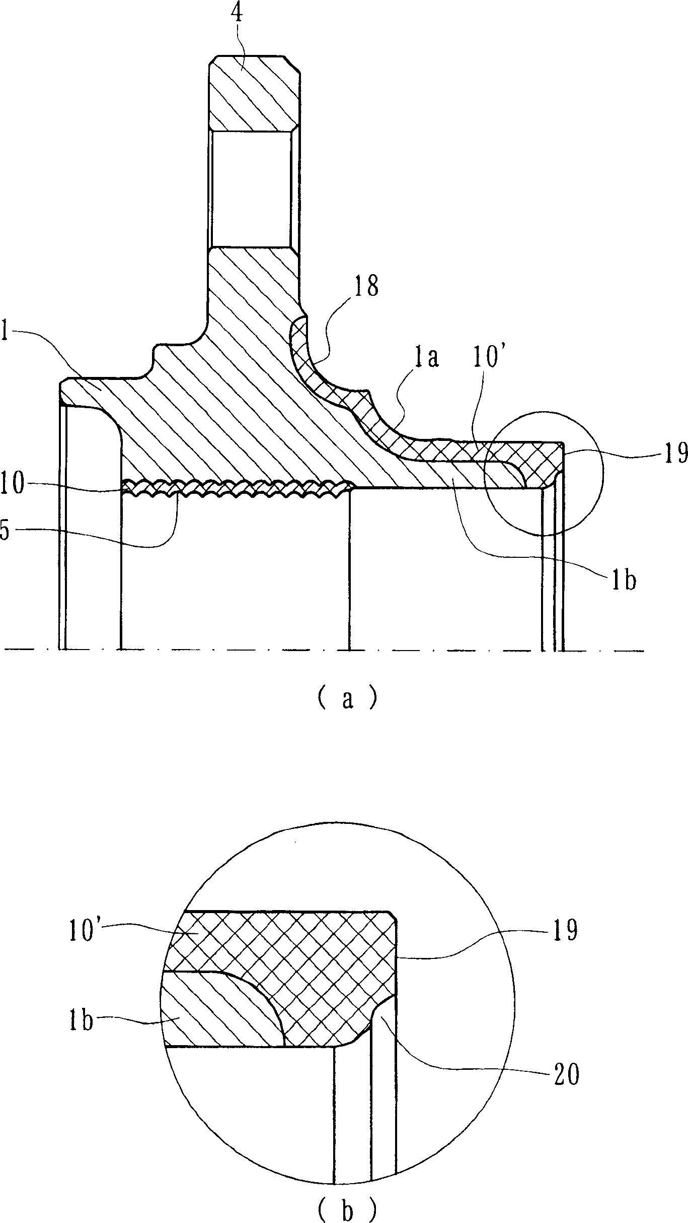 Bearing device for driving wheel