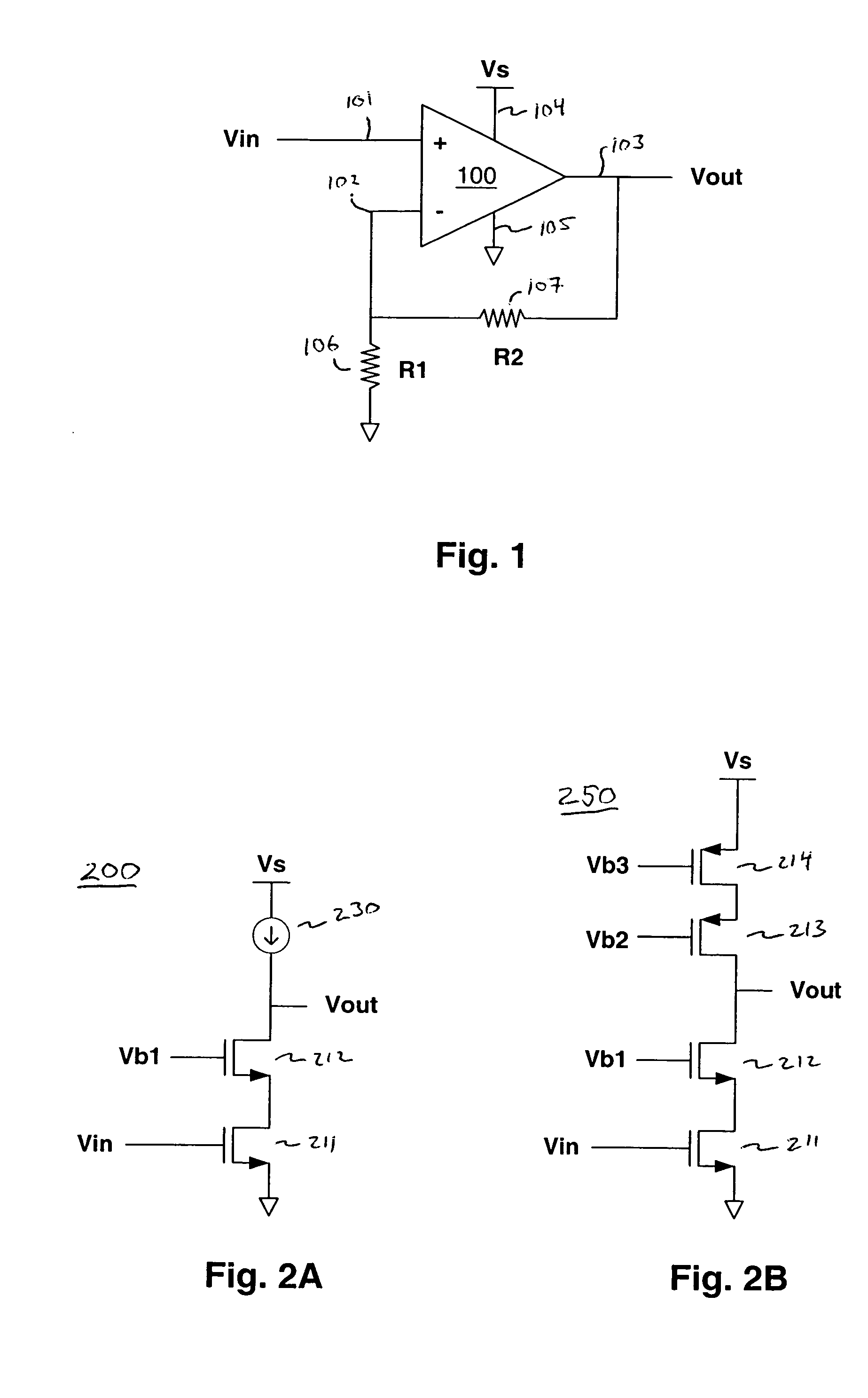 Low voltage high gain amplifier circuits