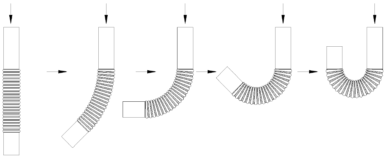 Deformable self-connecting self-repairing pipeline