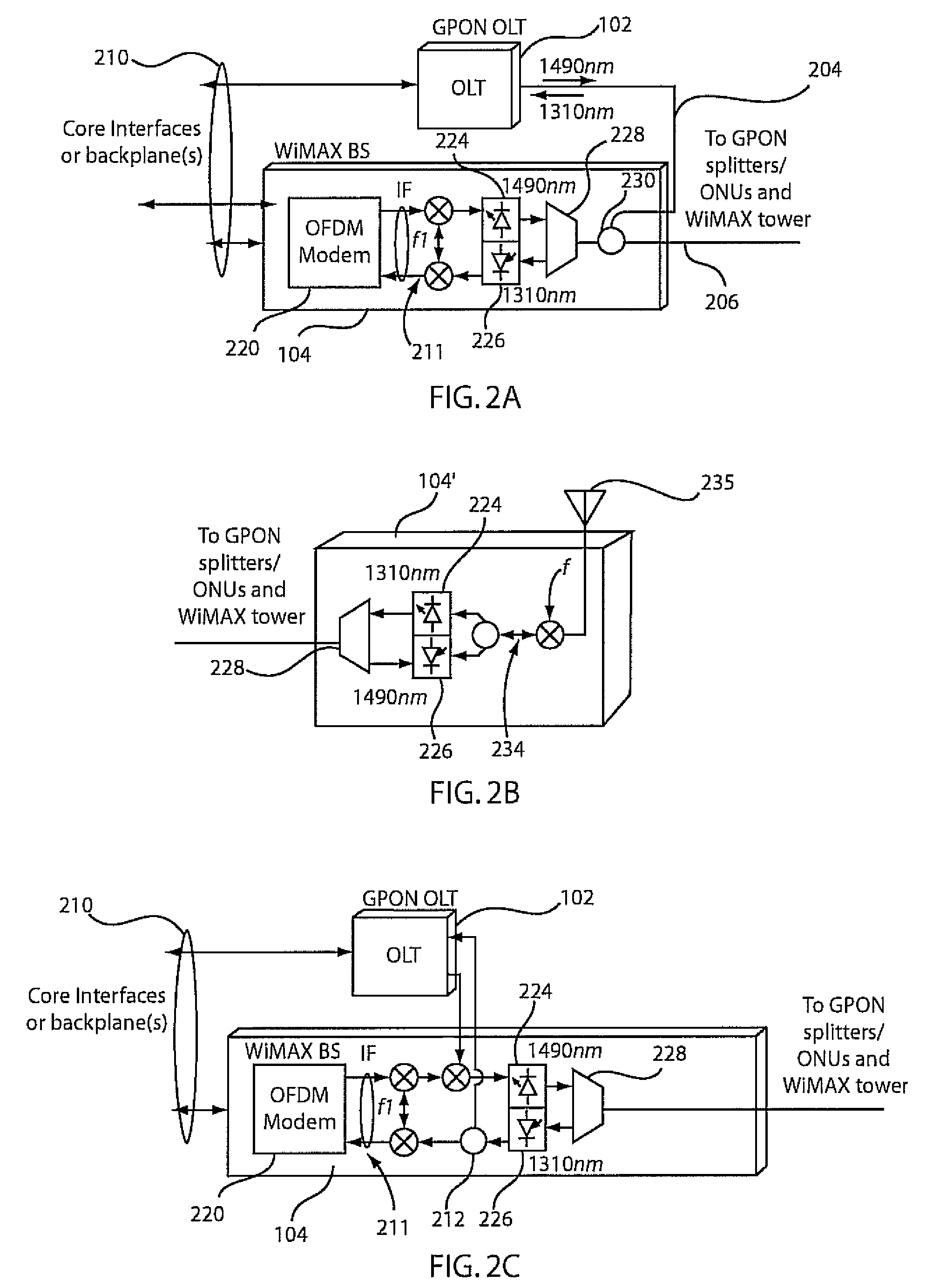 System and method for providing wireless over a passive optical network (PON)