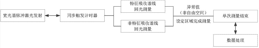 Flammable and explosive gas dangerous scene maneuverably equipped detection device