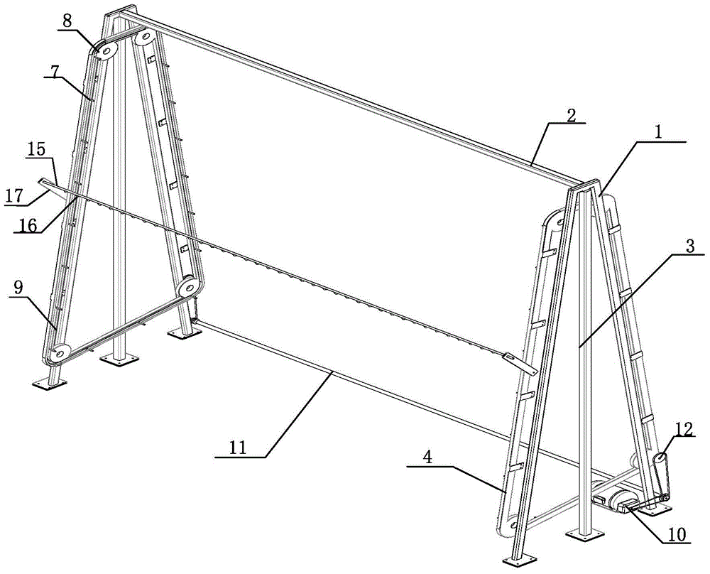 An automatic three-dimensional planting device for soilless cultivation of vegetables