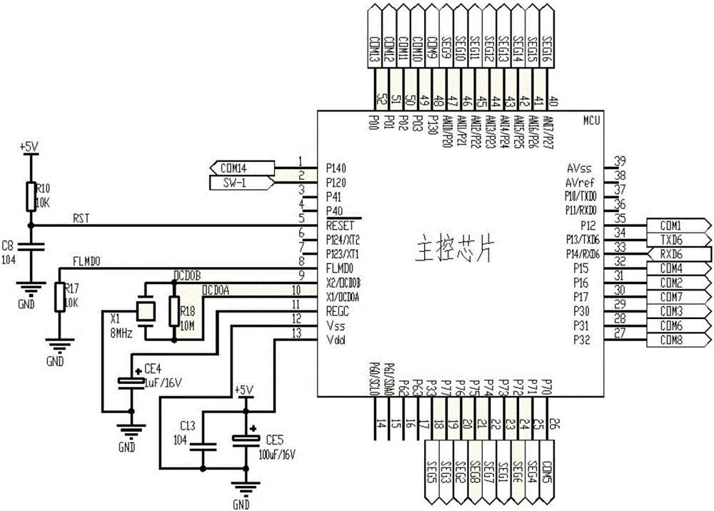 Handheld testing device used for testing of refrigerator electric control board and testing method