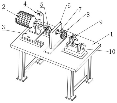 New energy motor load test system