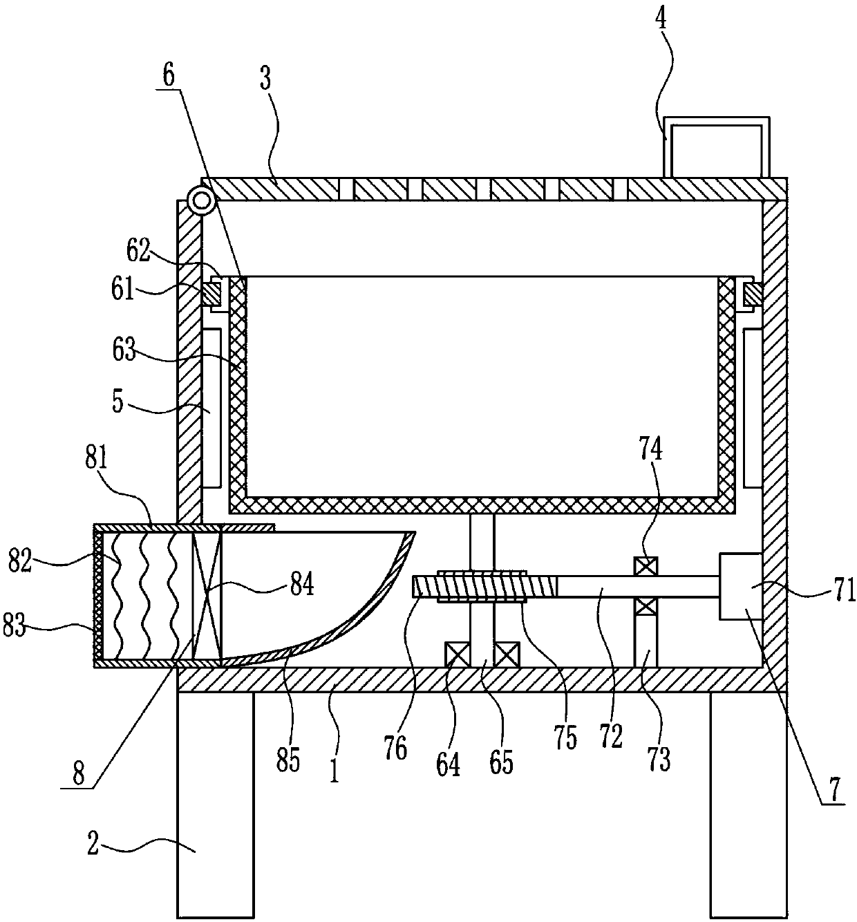 High-efficient sterilizing device for tools for gynecologic examination