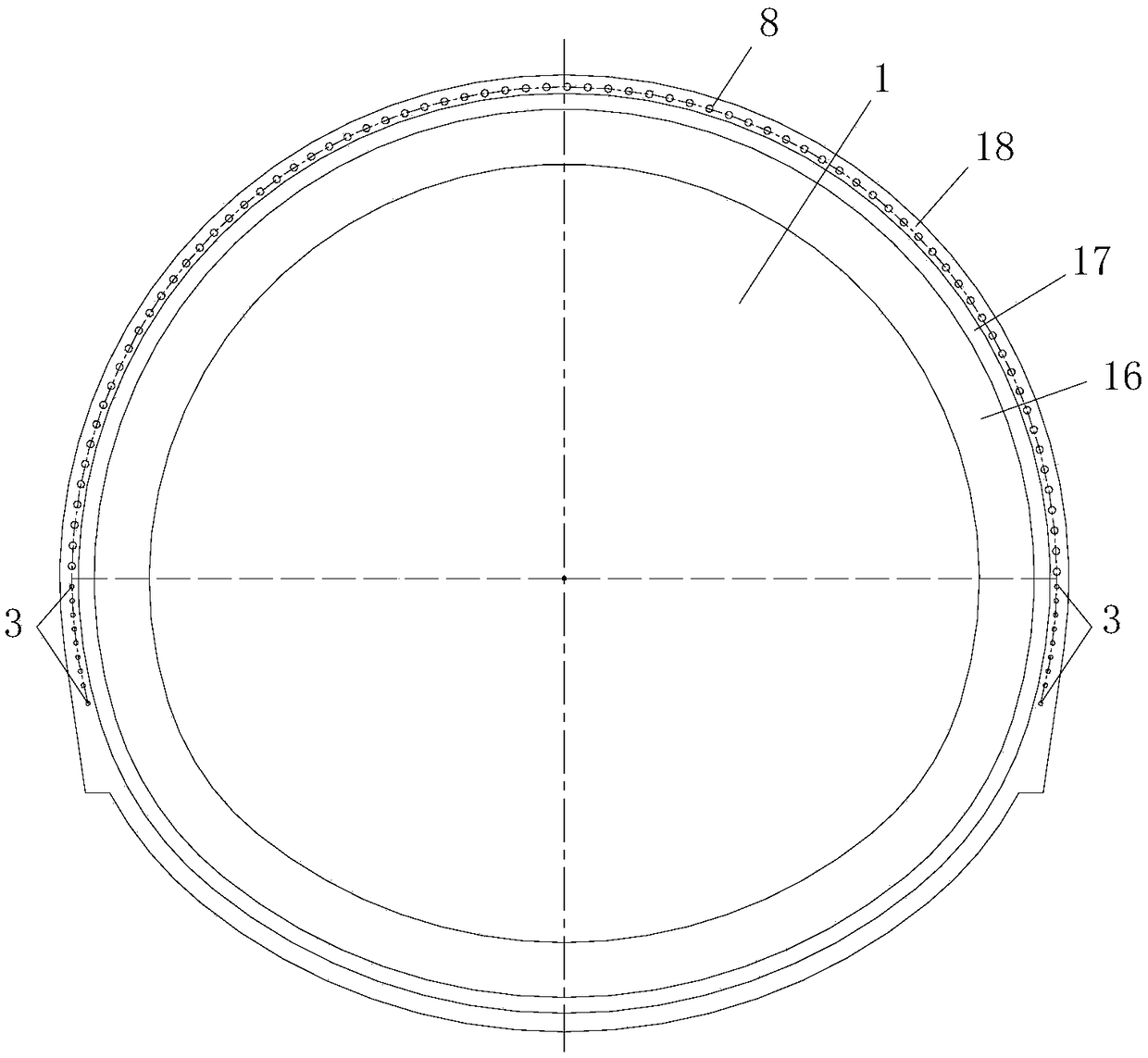 Excavation method for tunnel passing through high-angle thrust water-rich and sand-rich fault