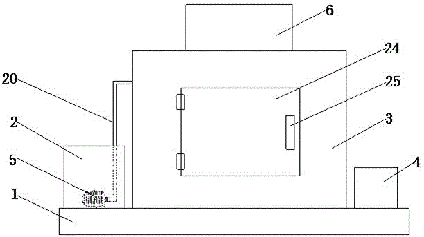 Cleaning device for leather processing