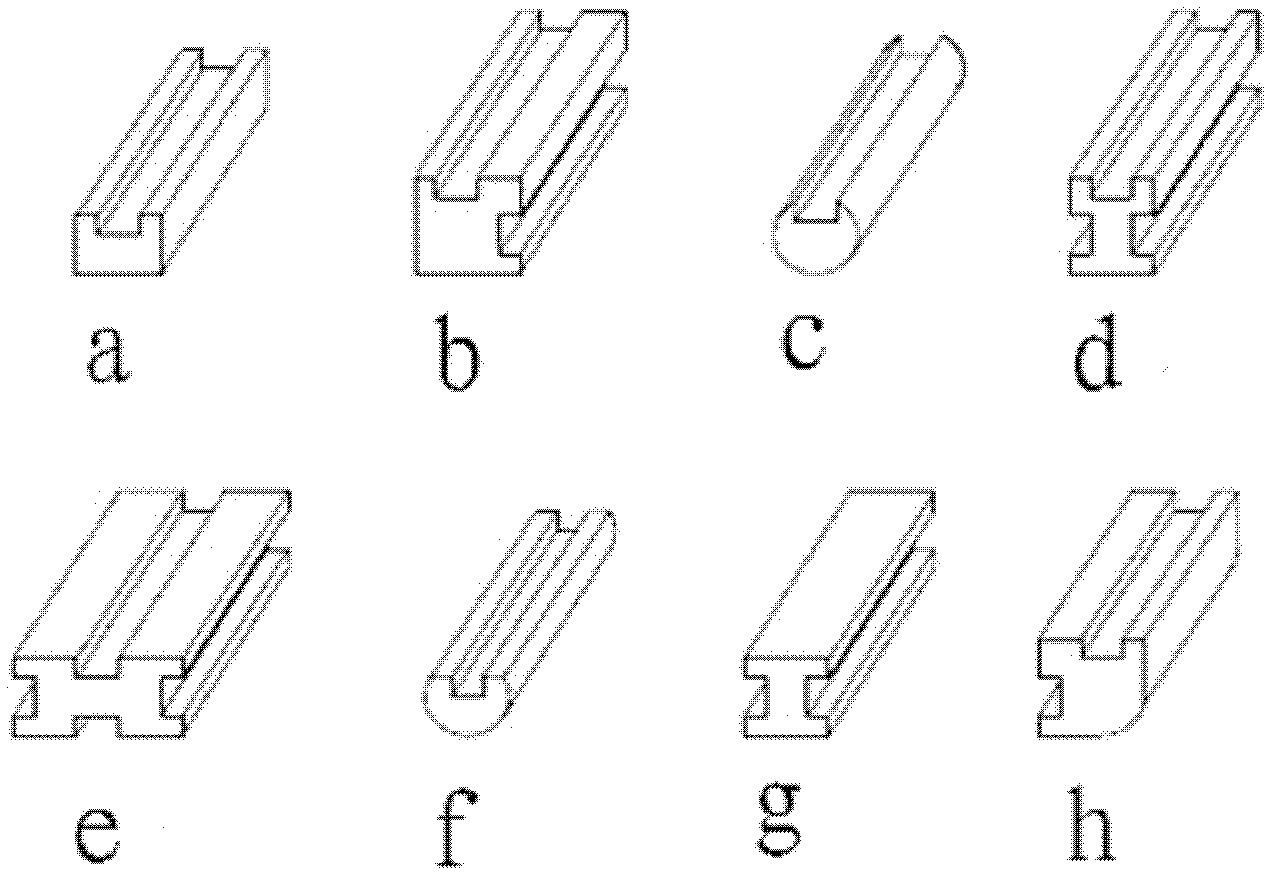 Partition plate connection member and preparation method