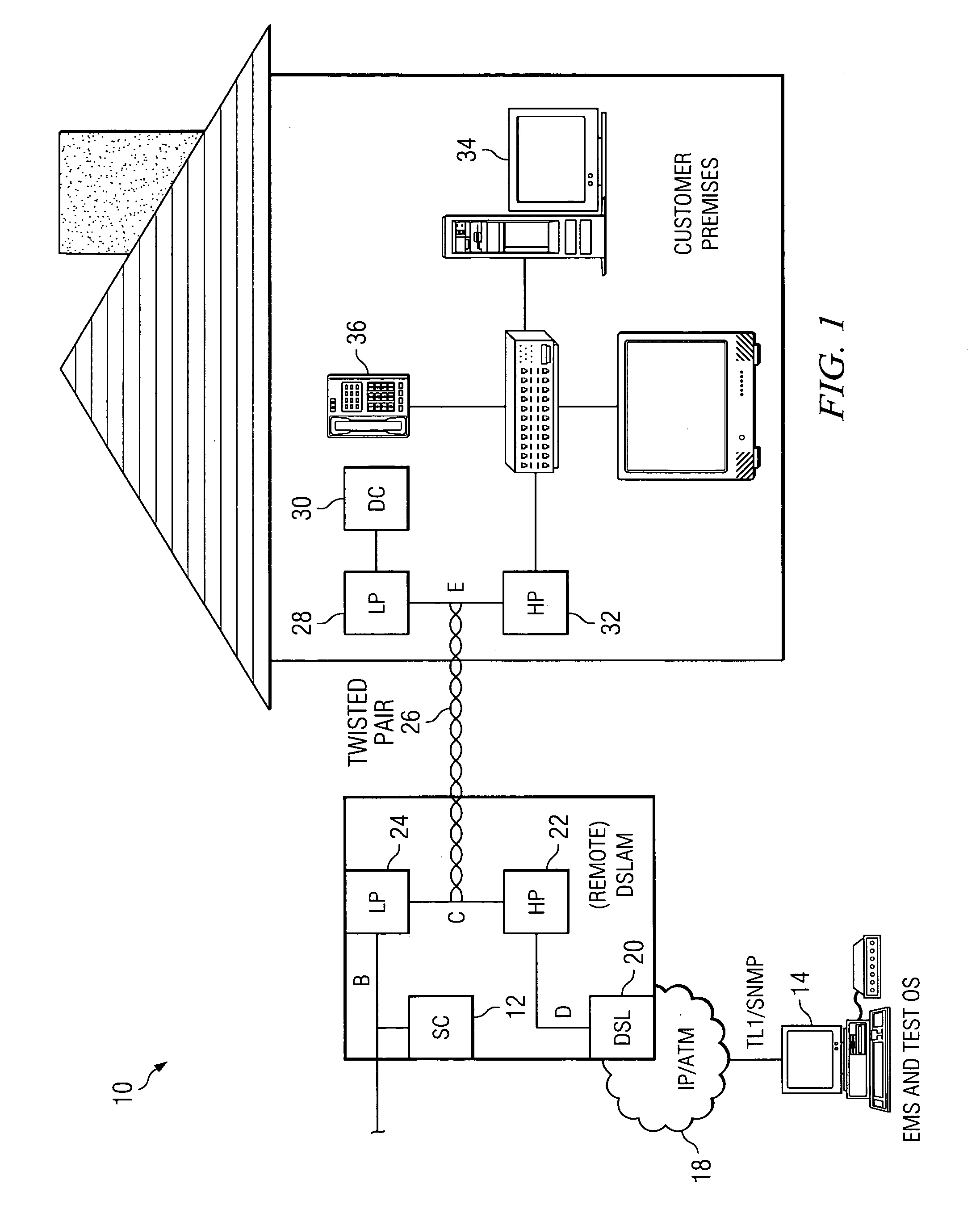 Autonomous metallic supervision with sealing current