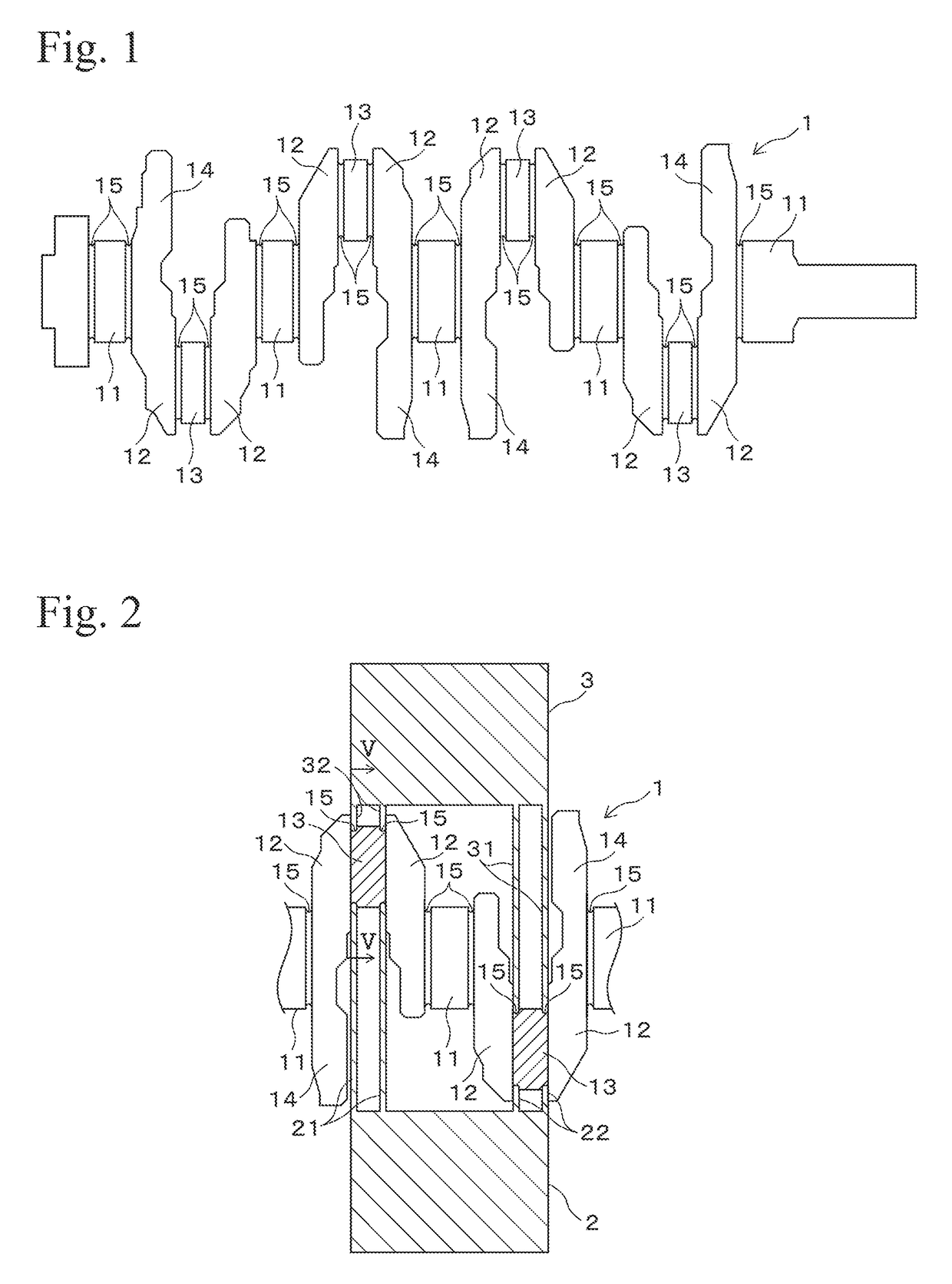 Crankshaft and method of strengthening shaft component