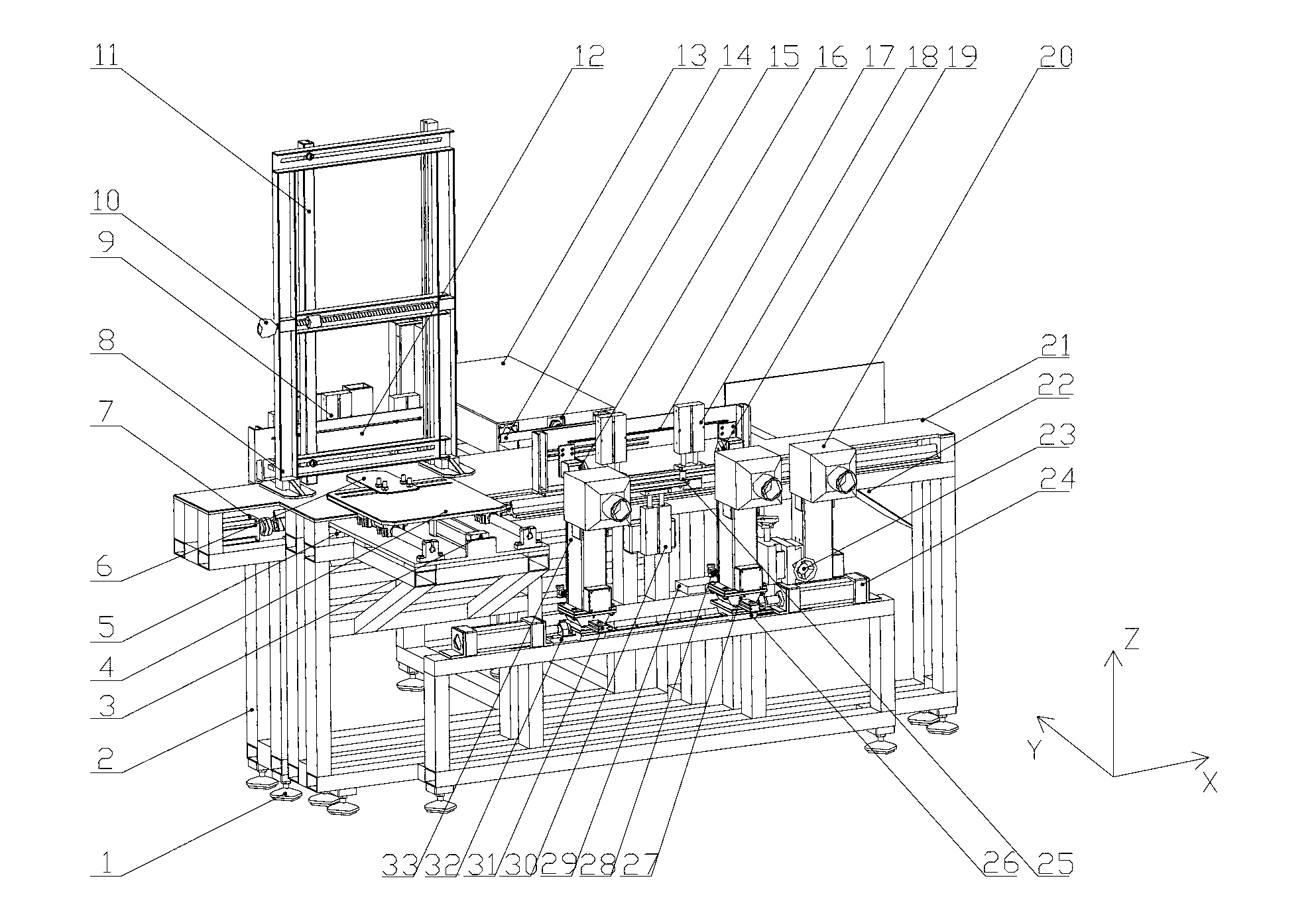 Full automatic wood processor