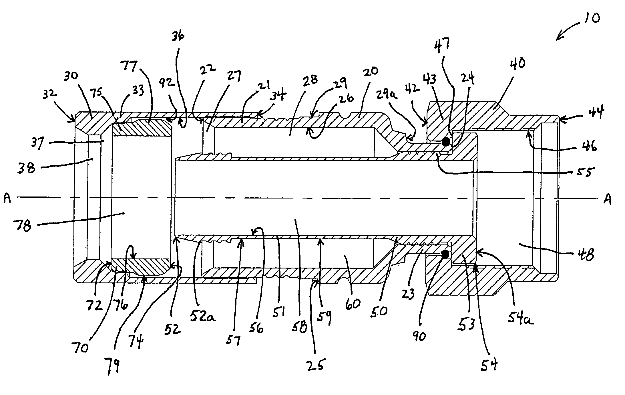 Coaxial cable connector