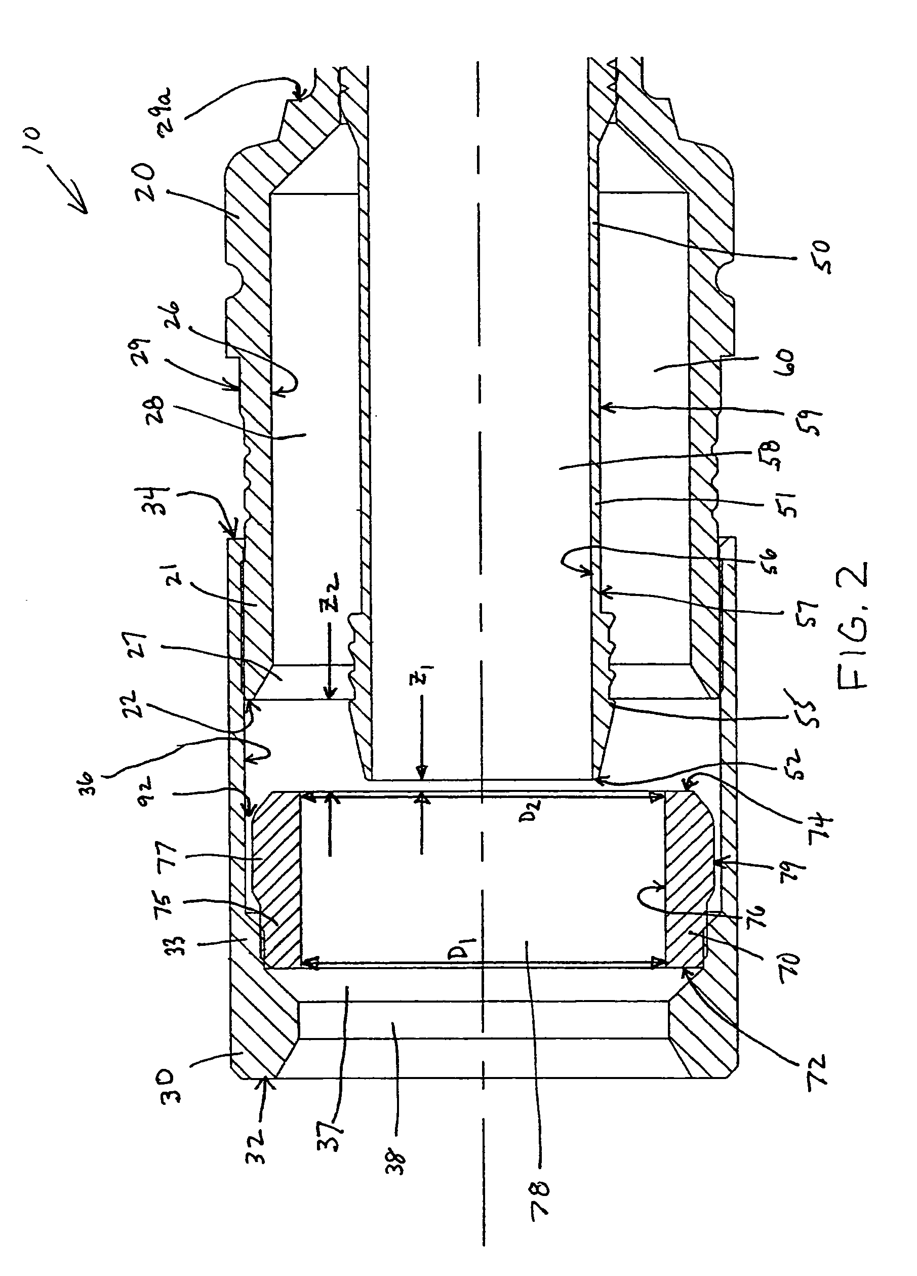 Coaxial cable connector