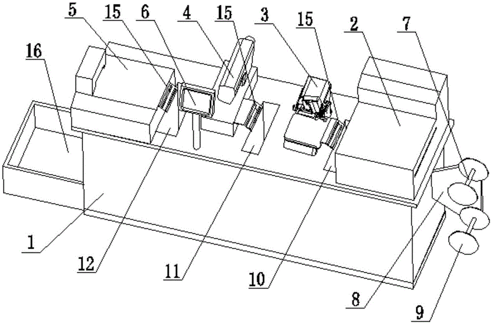 Full-automatic top fly sewing machine