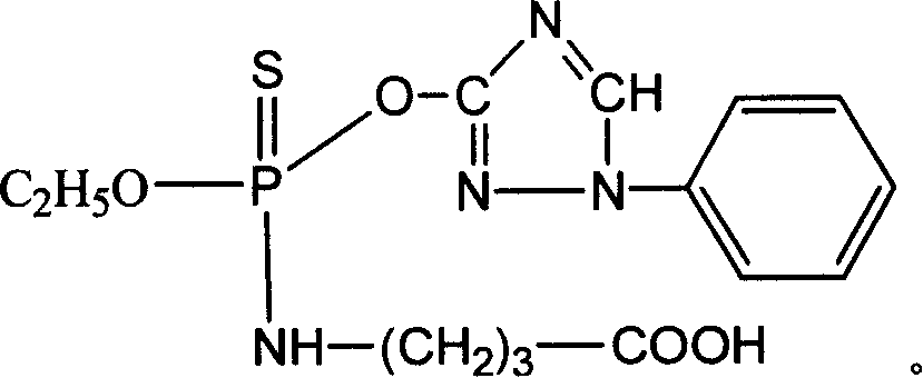 Triazoline artificial semi-antigen, antigen, specific antibody and use thereof