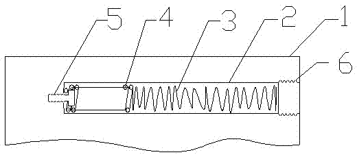 Overheating alarm wire clamp