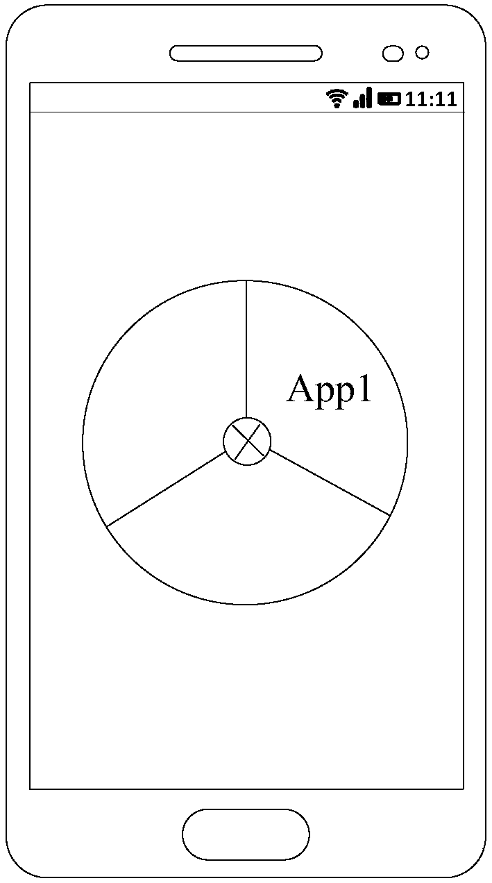 Application program management method and electronic device