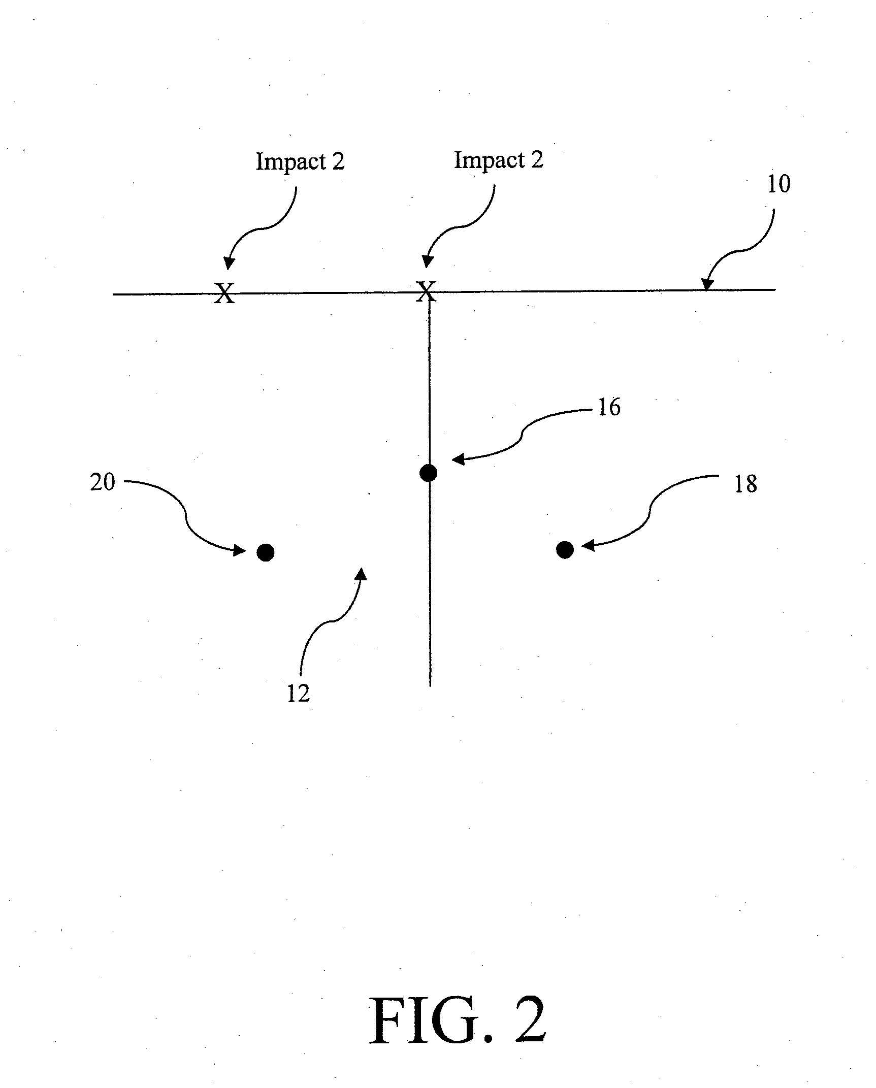 Golf club head comprising a piezoelectric sensor