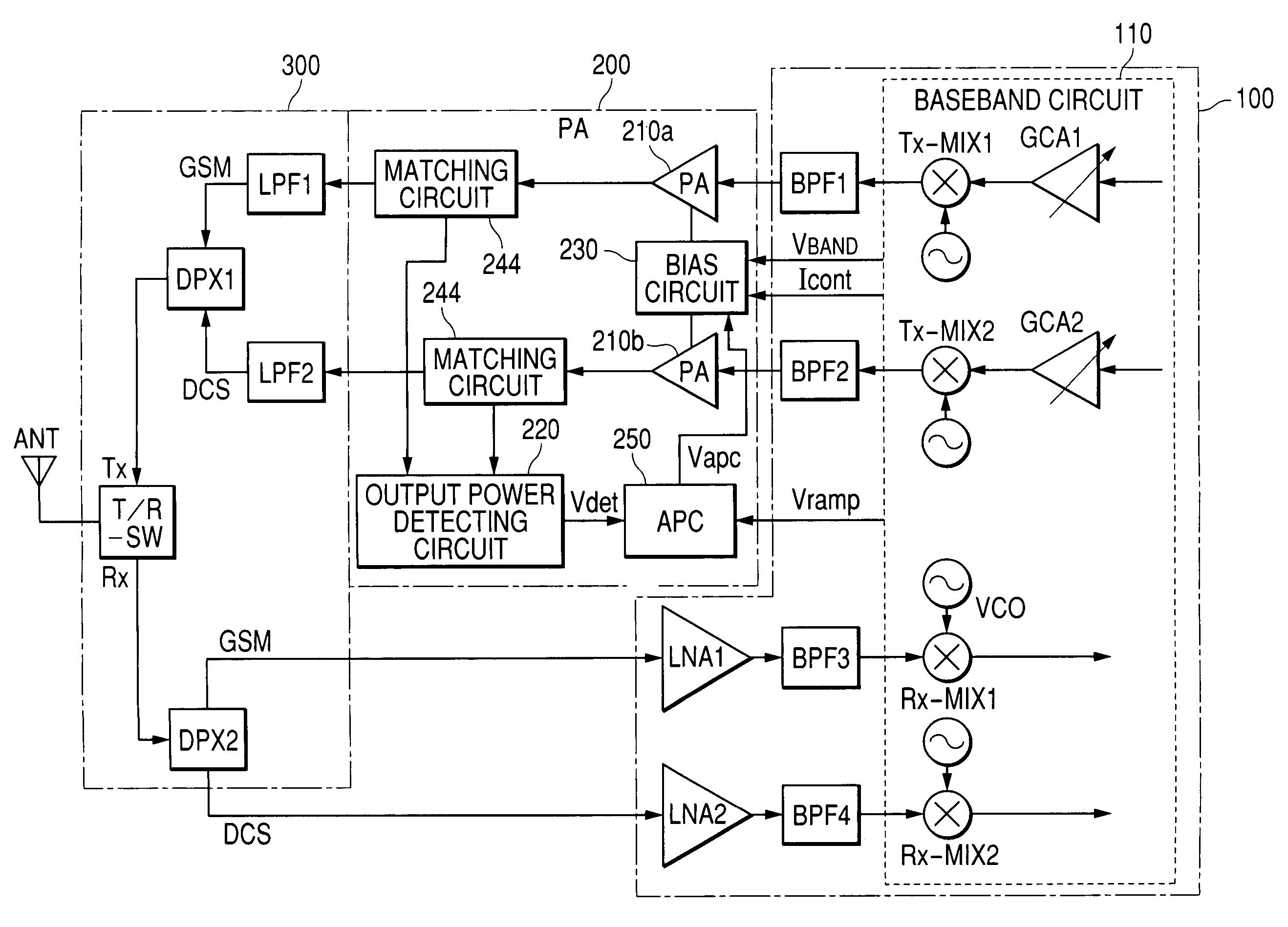 High frequency power amplifier circuit