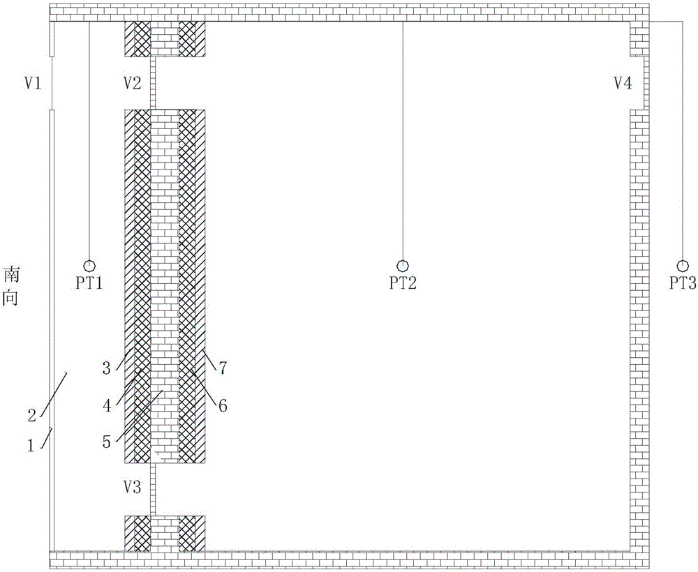 Self-regulating phase change Trombe wall