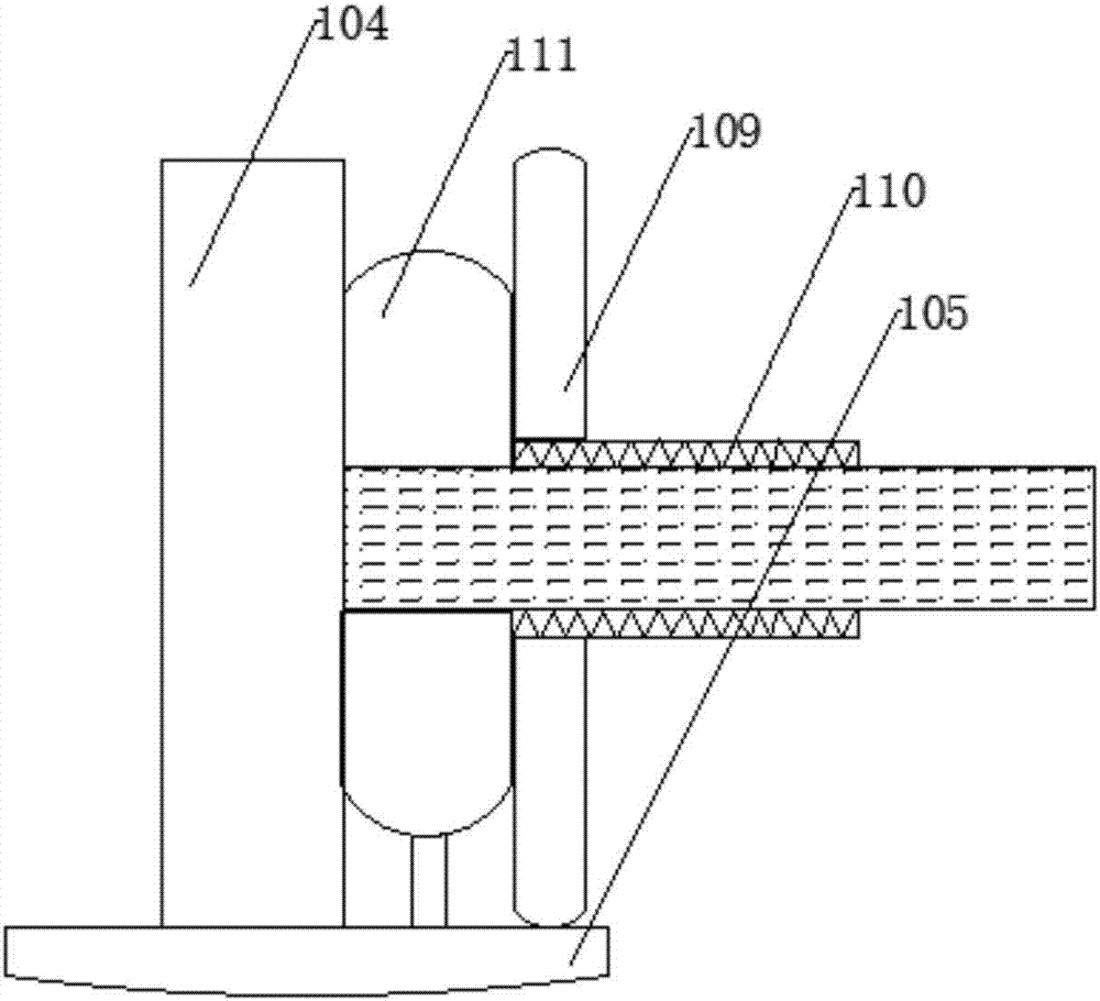 Automatic cable rolling mechanism for new energy automobile charging pile