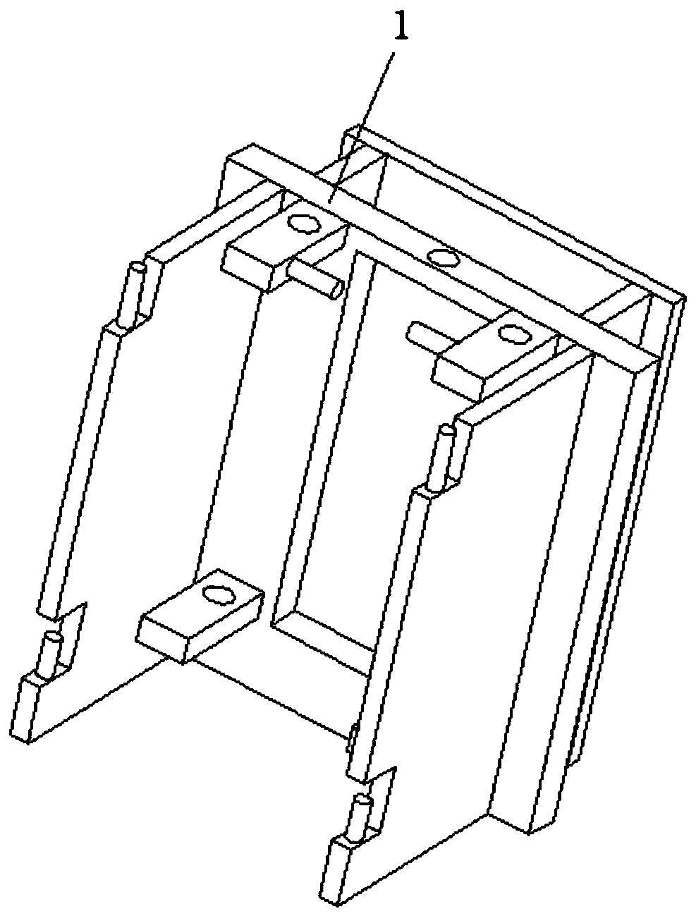 Vertical pig washing machine for pig slaughtering