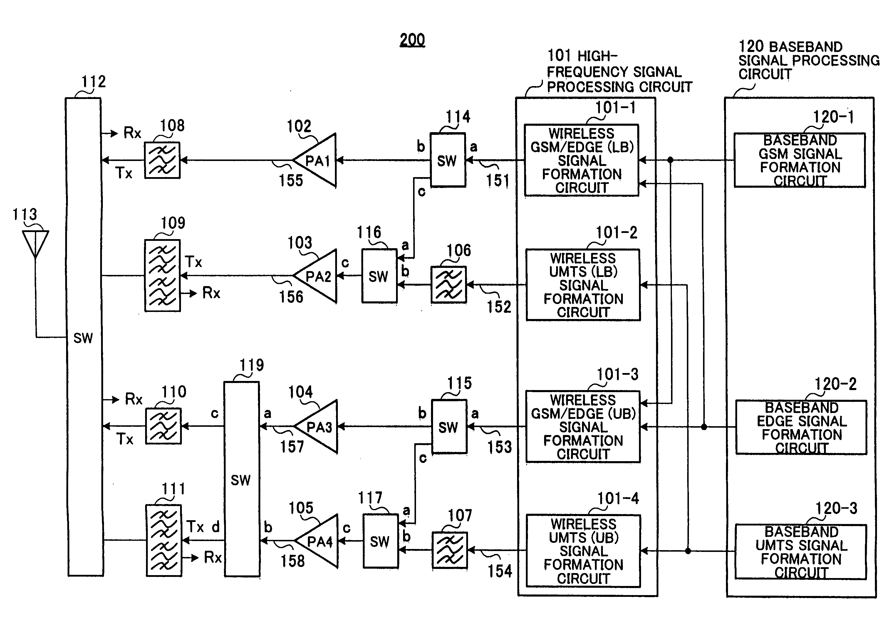 Wireless transmission apparatus, polar modulation transmission apparatus, and wireless communication apparatus