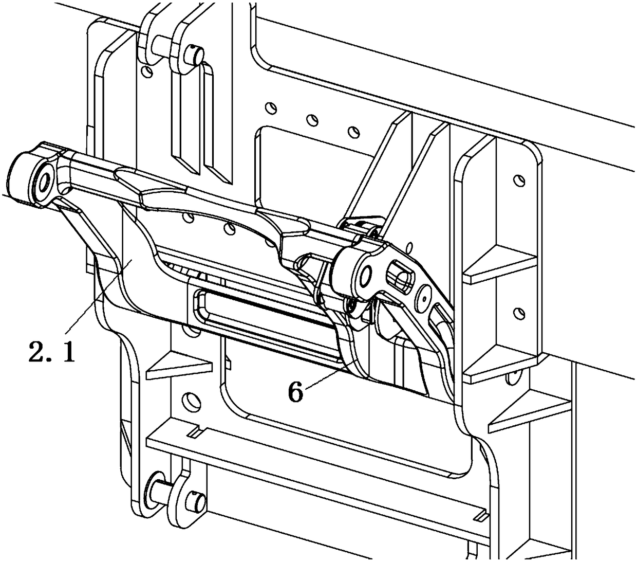 Wheeled vehicle boost system adopting multiplexing power, chassis structure comprising wheeled vehicle boost system and automobile