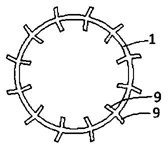 Horizontal flying method of flying saucer and wing ring aircraft