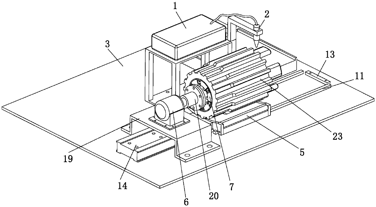 Automatic thermal cutting apparatus for riser of abrasion- resistant sleeve casting