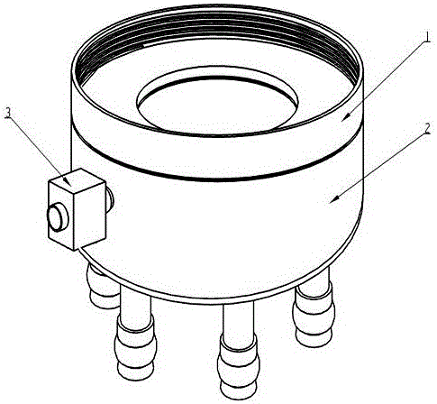 Portable miniature micro-curved-surface suction-cup-type fixing base