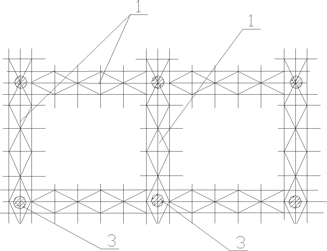 Construction method of foundation slab in subsurface structure engineering