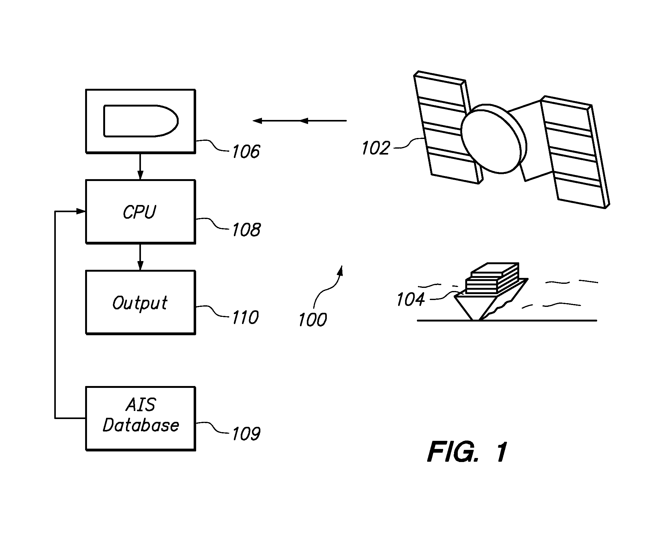 Method for fusing overhead imagery with automatic vessel reporting systems