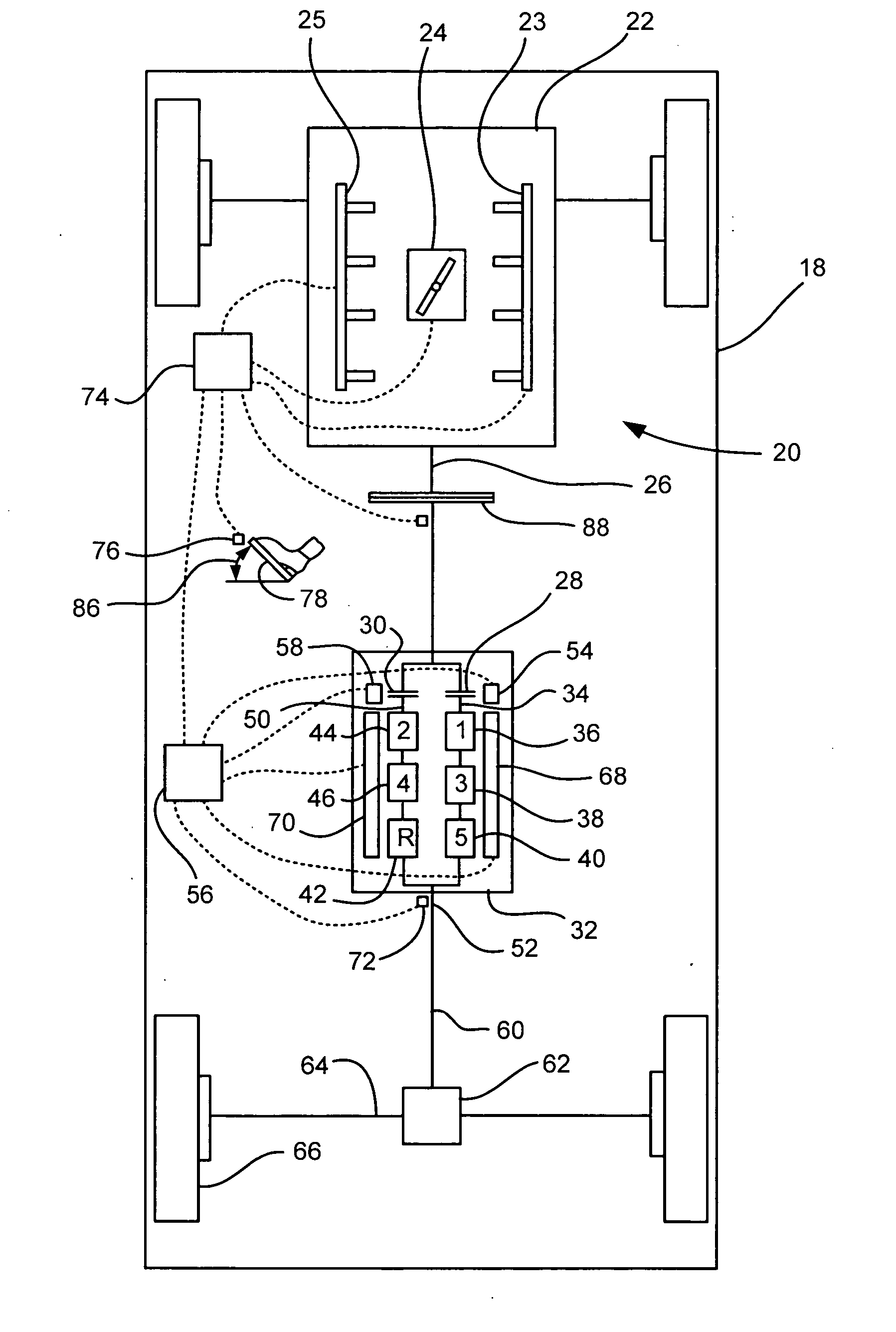 Automated manual transmission launch control